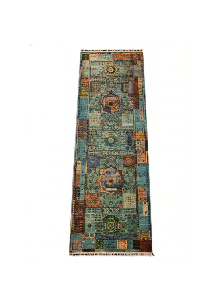 Gizli Ruh Memlük El Dokuma Yün Halı